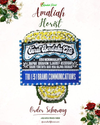 Papan Bunga Duka di Tugu